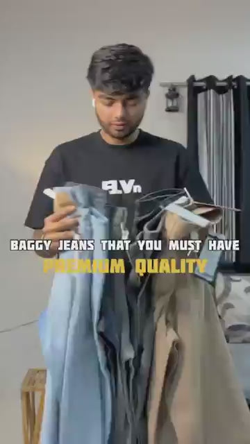 Men's baggy jeans premium quality